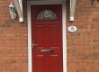 Red Composite Door
